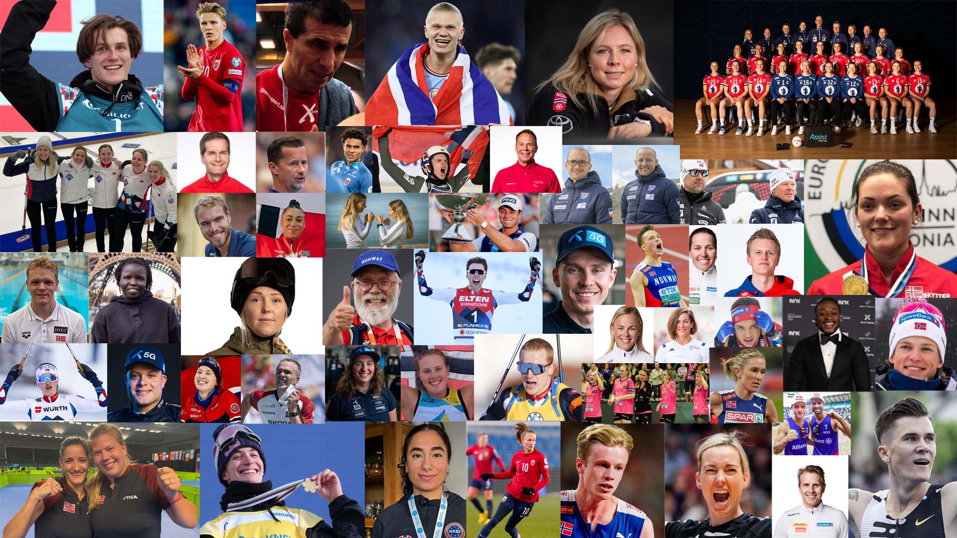 Mange spennende ansikter blant de nominerte til Idrettsgalla 2024. Årets største idrettsshow finner sted i Trondheim lørdag 6. januar. Se showet direkte på NRK. 